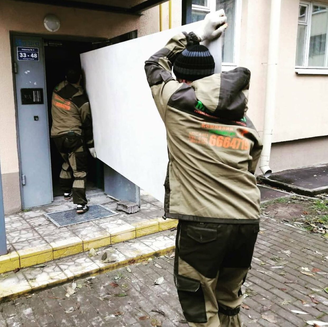 Подъём широкоформатной плитки в г Минске