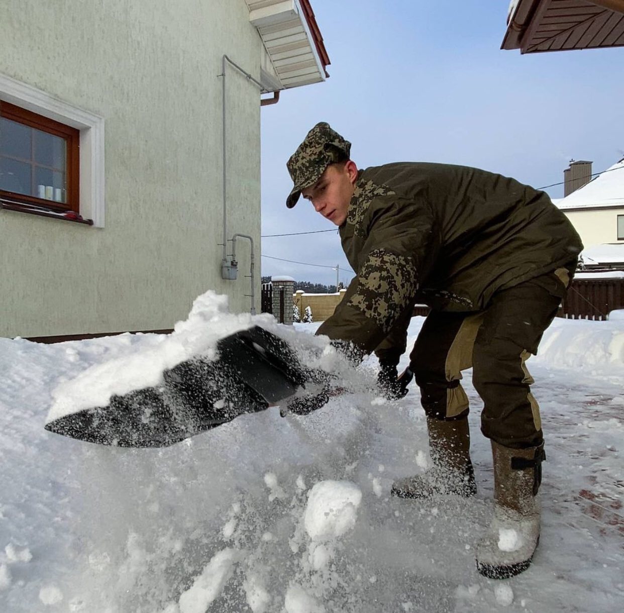 Уборка снега в г.Минске и за МКАД