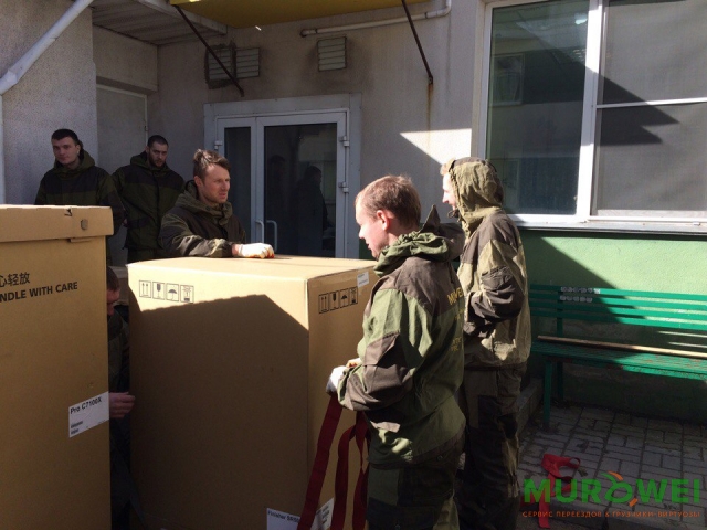 Подъем-спуск копировальной машины г.Минск