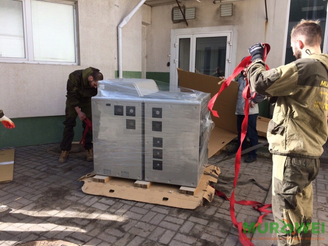 Подъем-спуск копировальной машины г.Минск