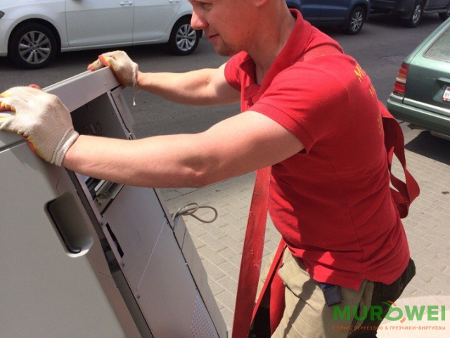 Подъем-спуск копировальной машины г.Минск