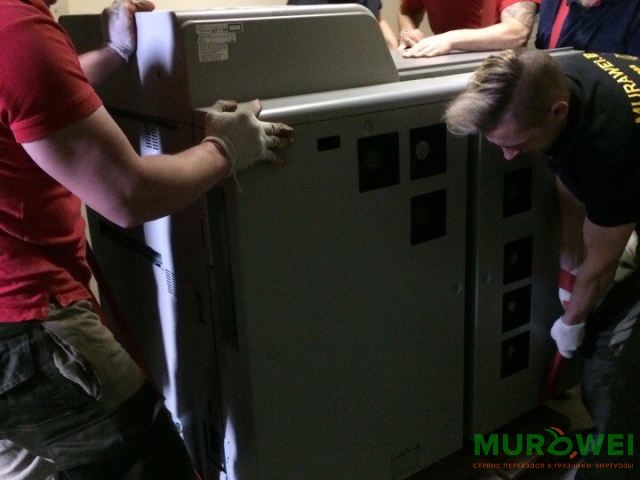 Подъем-спуск копировальной машины г.Минск