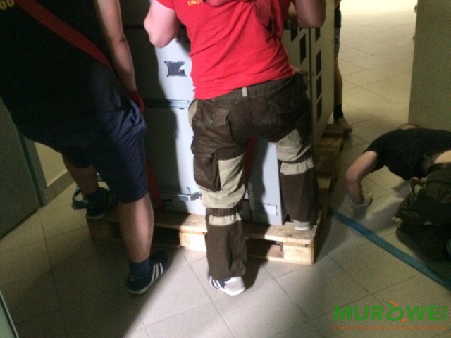 Подъем-спуск копировальной машины г.Минск