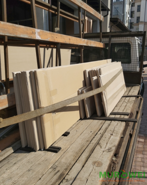 Подъём стеклопакетов стекла зеркал