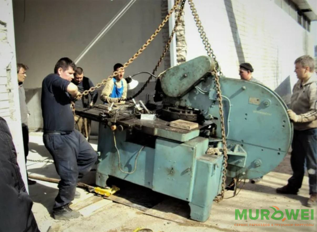 монтаж демонтаж листогибочного преса