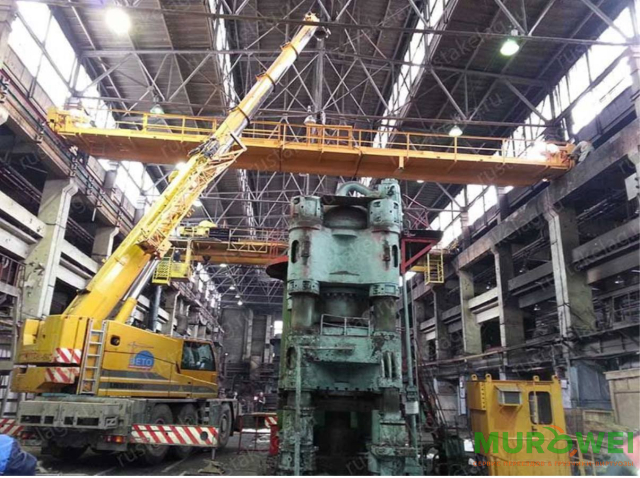 монтаж демонтаж листогибочного преса